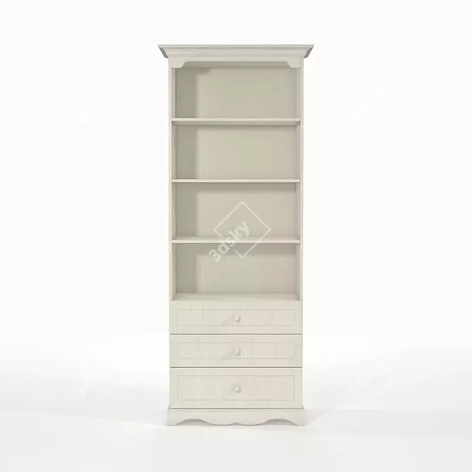 Title: Elli Collection Rack - Space-Saving and Versatile 3D model image 2