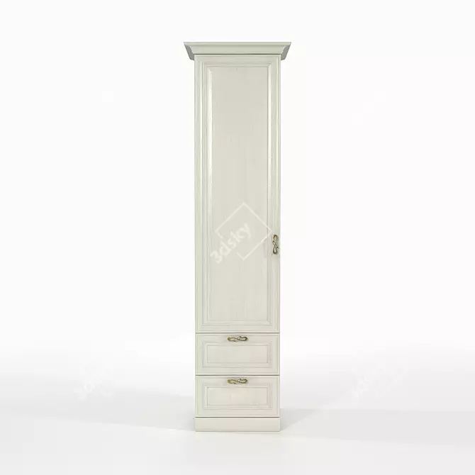 Title: Minimalist OM Wardrobe, Svetlitsa SHS-2 (3) 3D model image 2