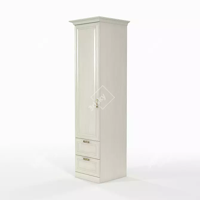 Title: Minimalist OM Wardrobe, Svetlitsa SHS-2 (3) 3D model image 3