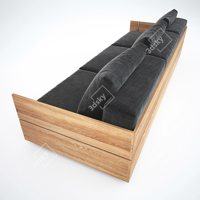 Restoration Hardware PAROS 96" Sofa 3D model image 2
