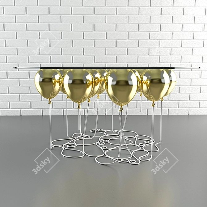 Spherical Coffee Table 3D model image 2