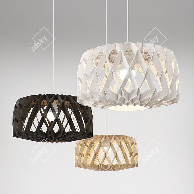 Elegant 60 cm Pilke Lights 3D model image 1