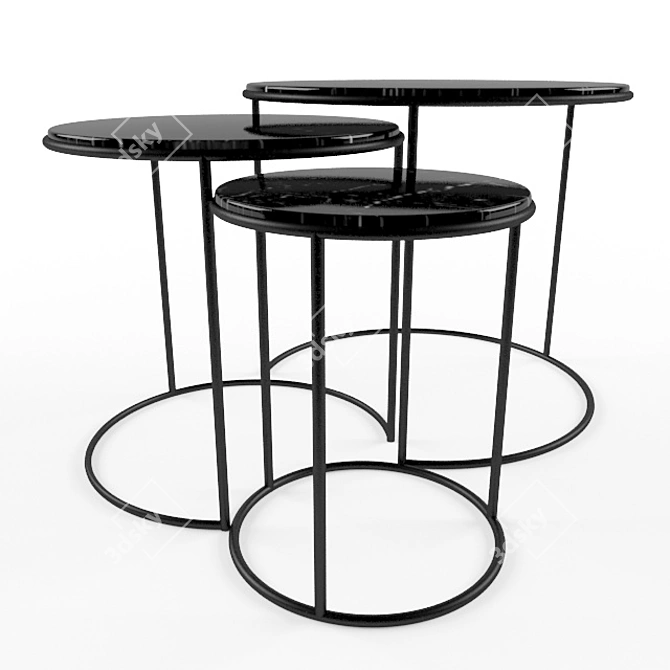 Lunar Eclipse Coffee Table 3D model image 1