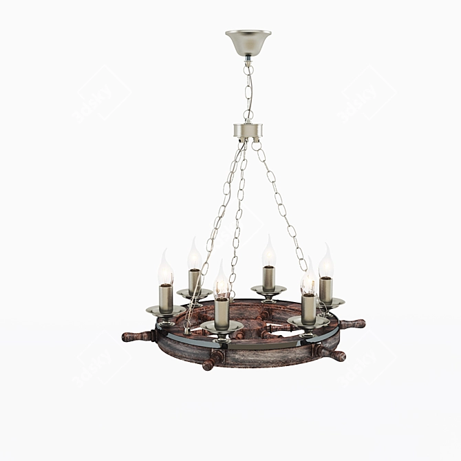 Maytoni Frigate Elegant Chandelier - ARM624-06-R 3D model image 3