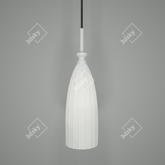 Ultra Bright LED Flashlight 3D model image 1