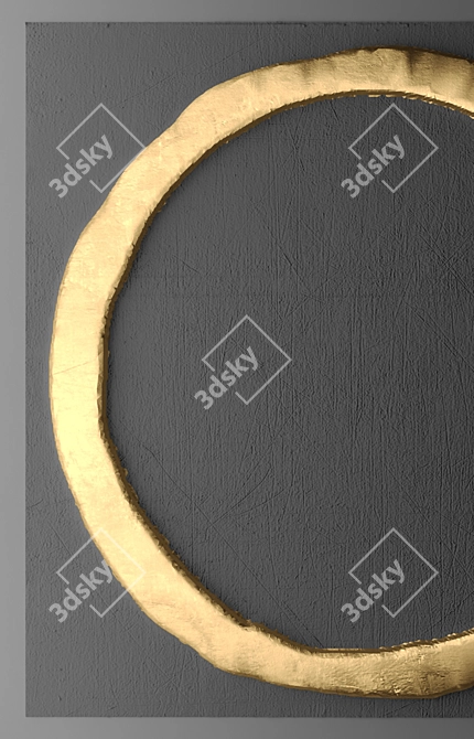 Unique 3D Panel Décor 3D model image 2