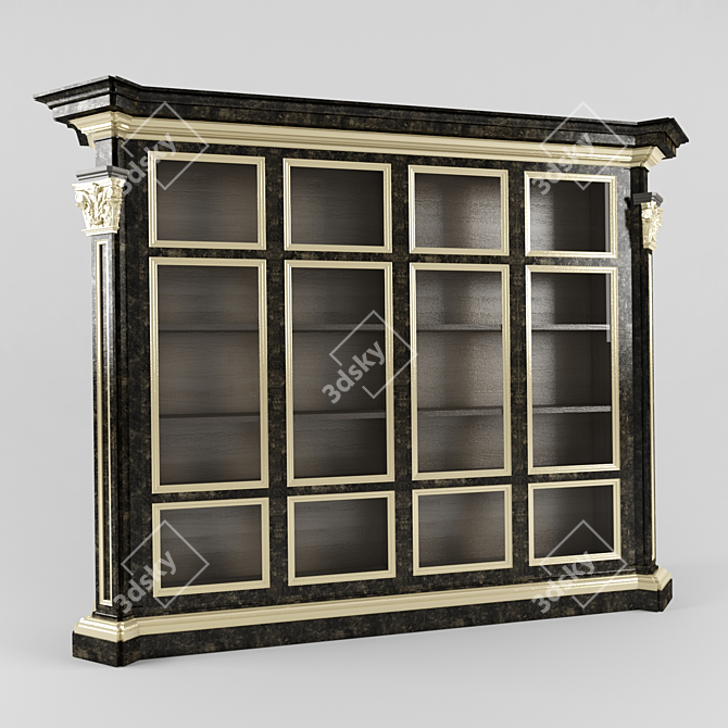 Provasi Wardrobe: Elegant and Functional 3D model image 1