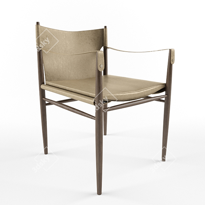 ErgoSaddle: Ultimate Comfort Solution 3D model image 1