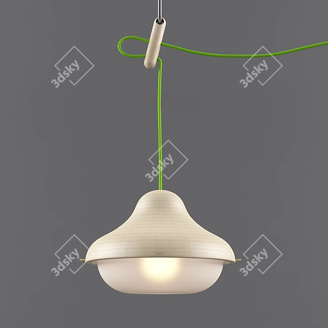 Nikolo's Løg Pendant Light 3D model image 1