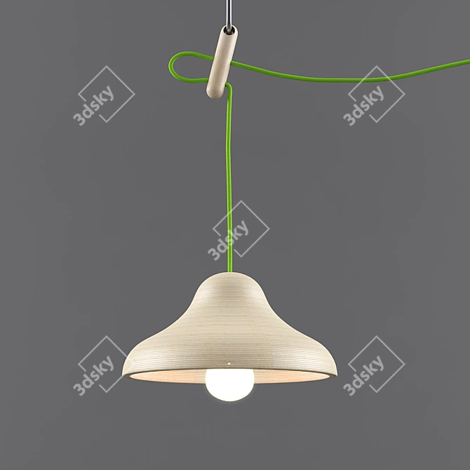 Nikolo's Løg Pendant Light 3D model image 2