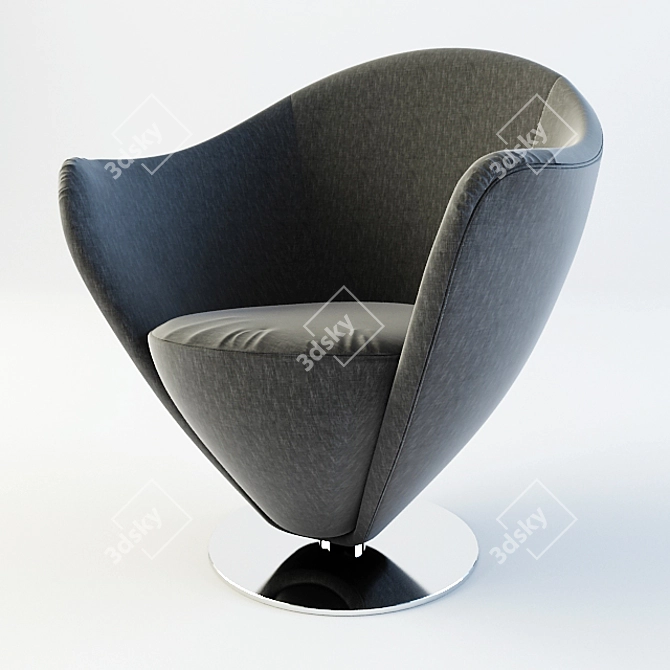Italian Design: Mon Petit Coeur 3D model image 1