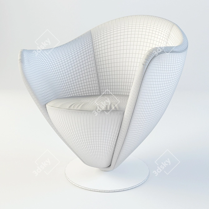 Italian Design: Mon Petit Coeur 3D model image 3