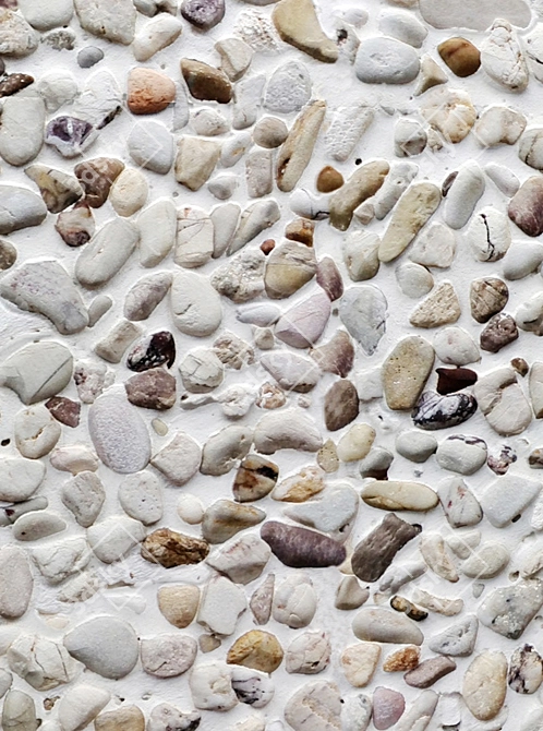 Smooth Pebbles for Decor 3D model image 2