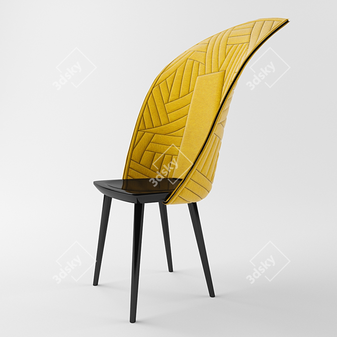 ErgoDream Chair: Ultimate Comfort 3D model image 2