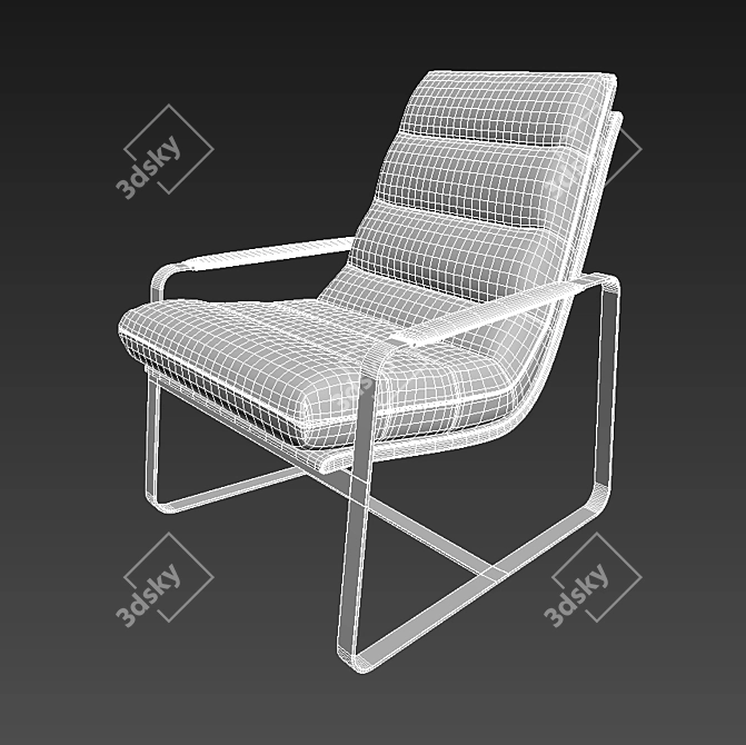 Magnificent Comfort: Leolux Indra 3D model image 3