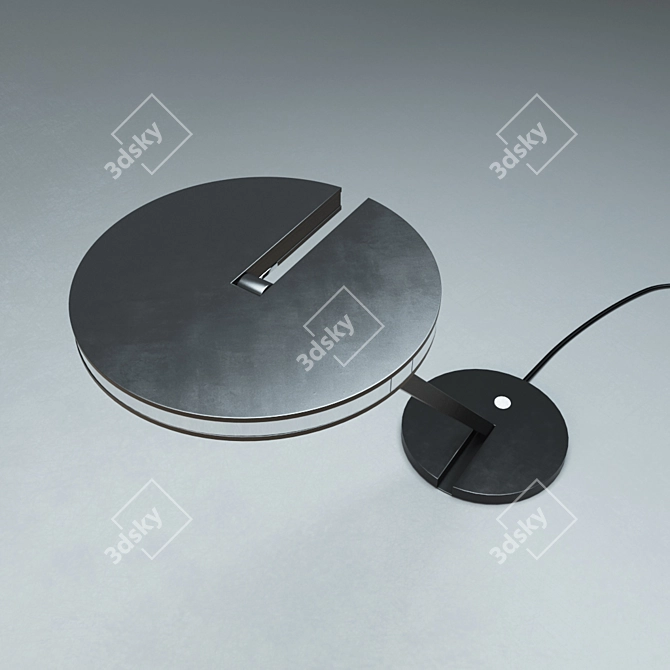 Modern Downward LED Pendant 3D model image 3