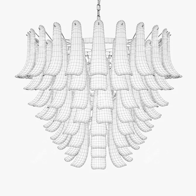 Portica Gold: Opulent Illumination for Luxurious Spaces 3D model image 2