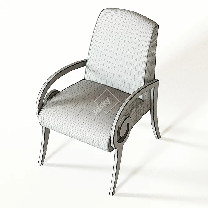 LCI Armchair: Stylish Comfort for Your Home 3D model image 3