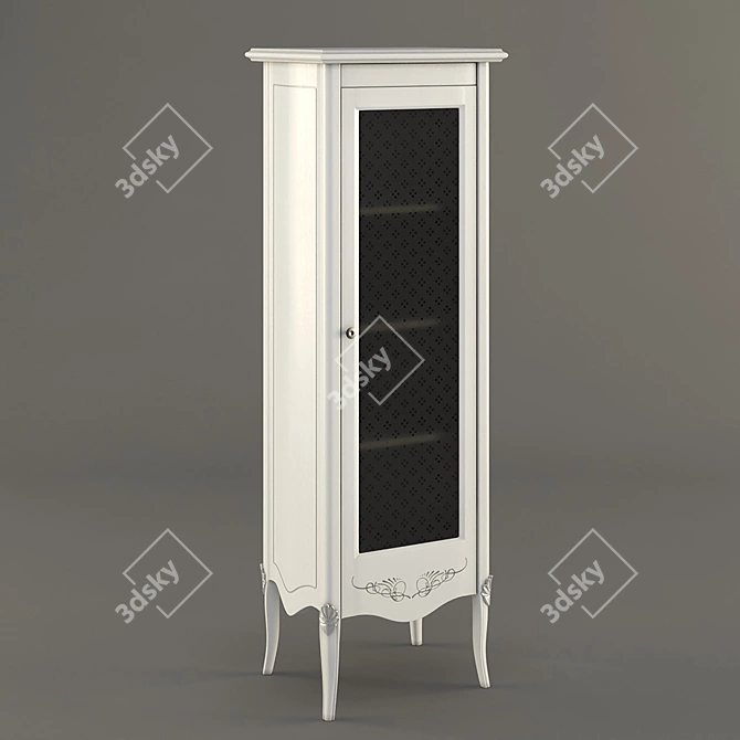 Elegant Hermitage Bathroom Furniture 3D model image 3