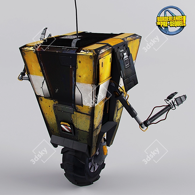 Hyperion Claptrap: The Enthusiastic Loneliness 3D model image 3