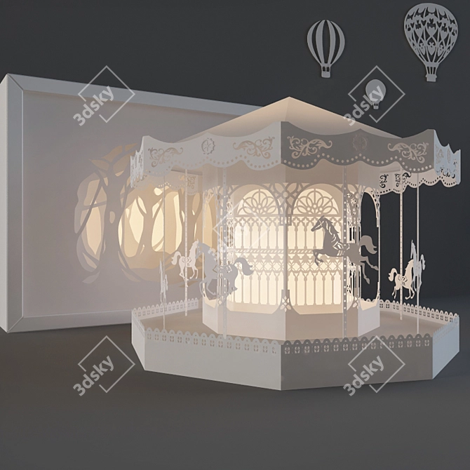 Paper Lightbox 3D model image 1