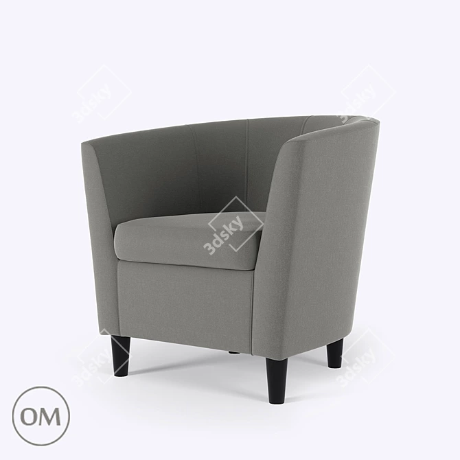 SMITH Sofa & Armchair Set 3D model image 2