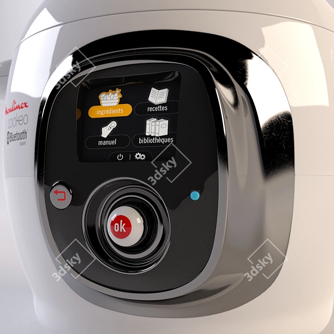 Smart Cooking with Moulinex Cookeo Connect 3D model image 2