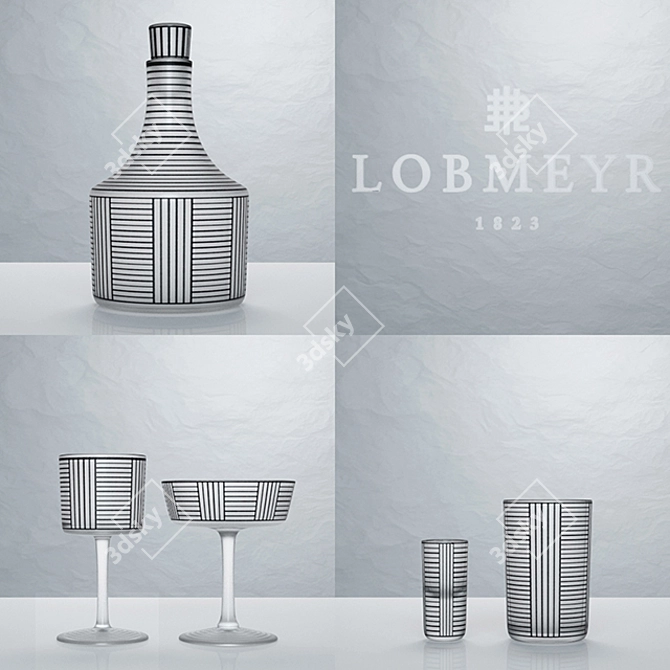 Vintage Hoffmann Bronzit Collection 3D model image 2
