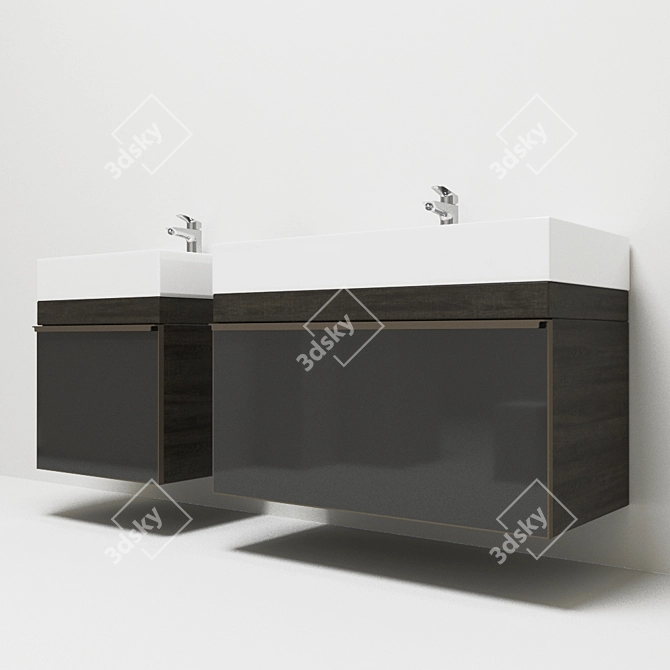 Stylish KERAMAG Citterio Stand 3D model image 1