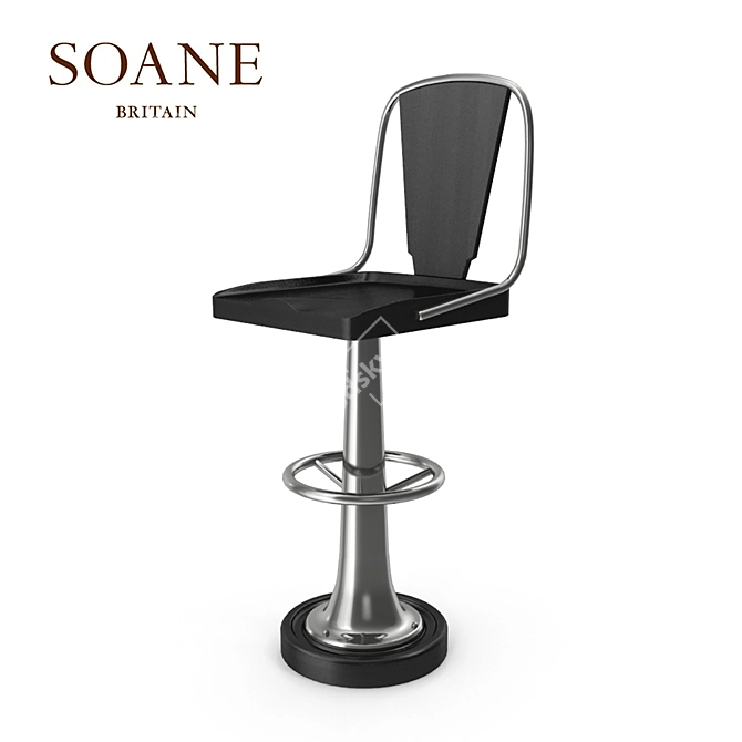 Soane Britain Yacht Bar Chair 3D model image 1
