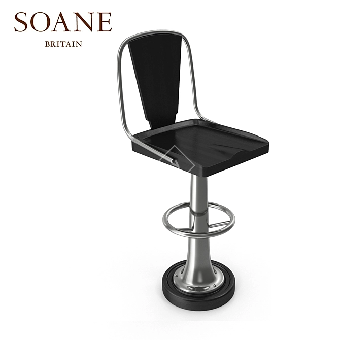 Soane Britain Yacht Bar Chair 3D model image 2