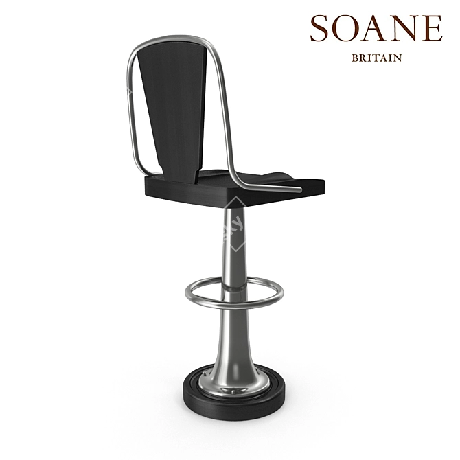 Soane Britain Yacht Bar Chair 3D model image 3