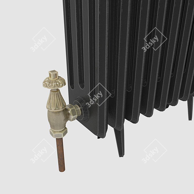 MHS Classico Radiator: Sleek and Efficient 3D model image 2