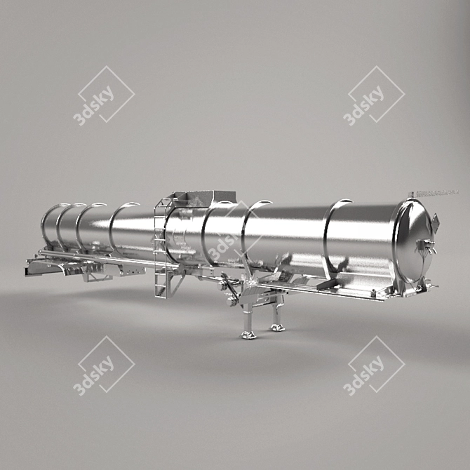 Heavy Duty Tanker for All Terrain 3D model image 1