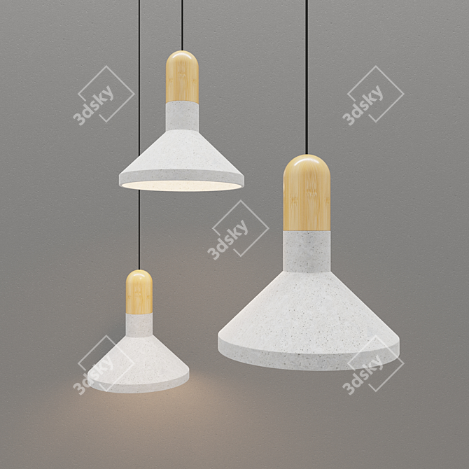 Bentu Shang Pendant Lamp 3D model image 1