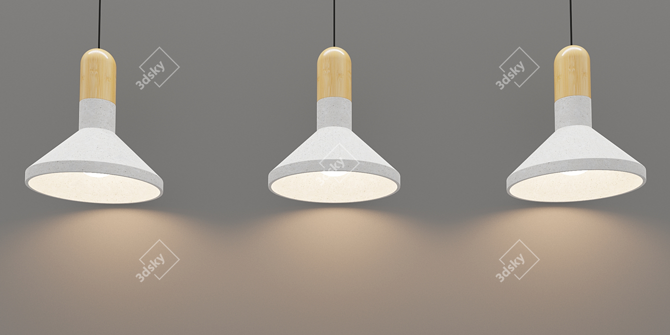 Bentu Shang Pendant Lamp 3D model image 2