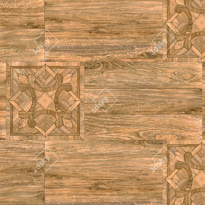 Woodays: Innovative Wooden Flooring 3D model image 1