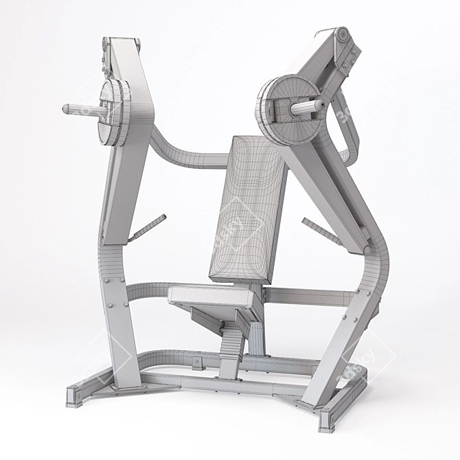 Ultimate Strength - Wide Chest Press 3D model image 3