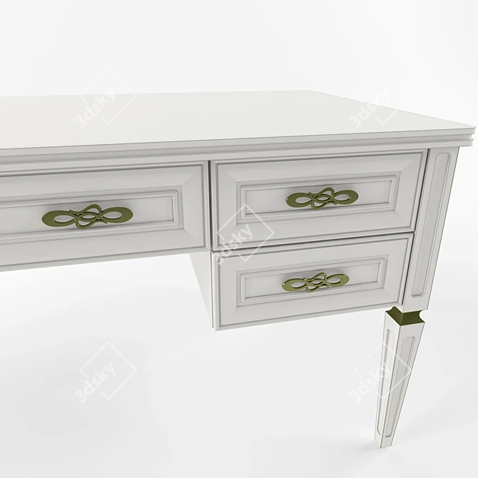 Utah Writing Desk - Art.Yuta-65 3D model image 3