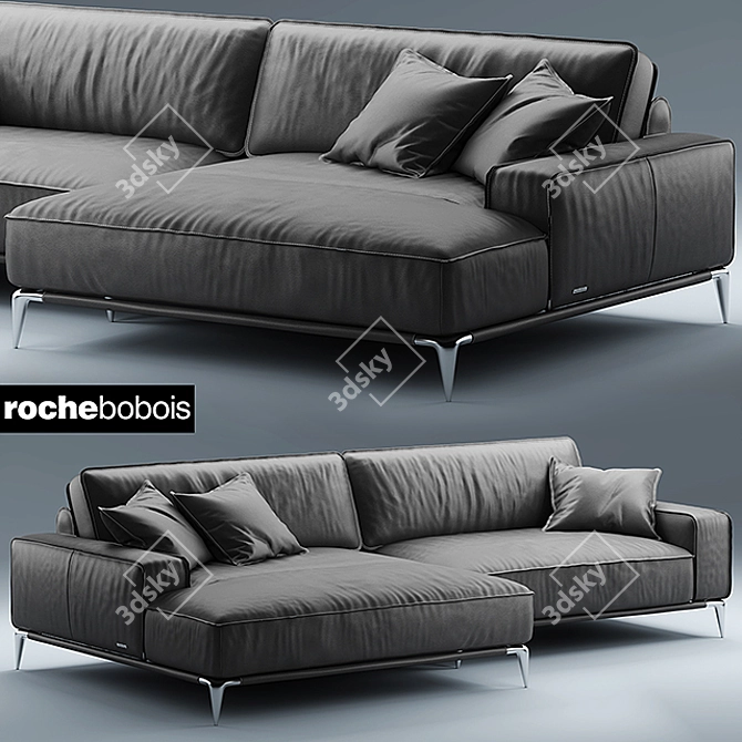 Elegant Dangle Ellica Sofa 3D model image 2