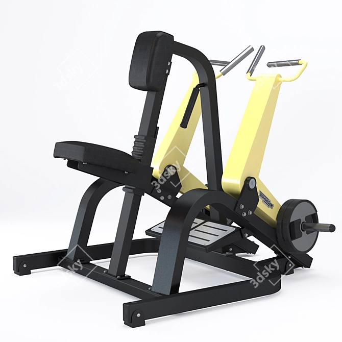 TechRow: Pure Strength Power Machine 3D model image 1