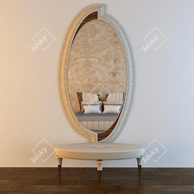 Divina Dresser - Elegant and Functional 3D model image 3