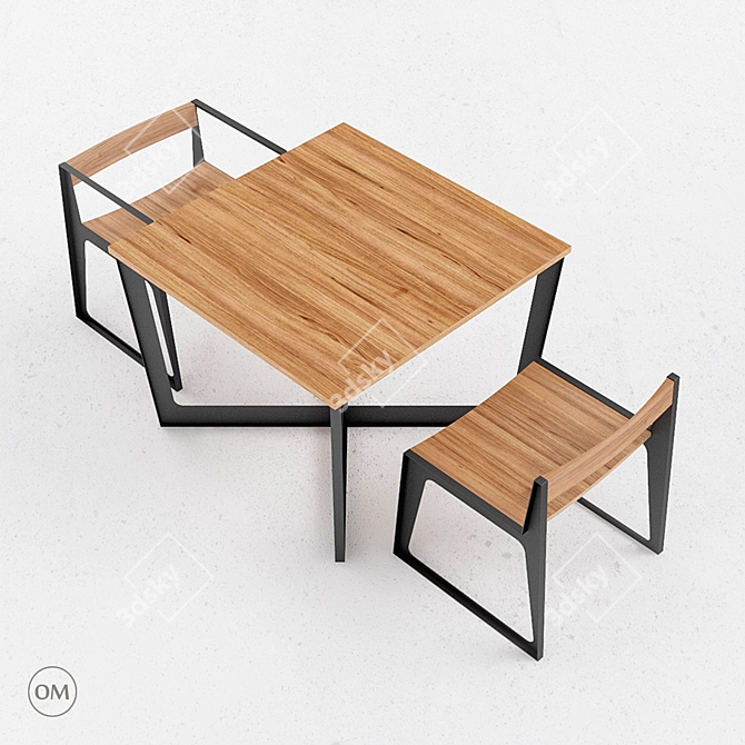 ODESD2 Modern Furniture Collection 3D model image 1