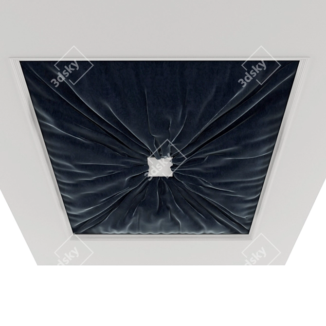 Velvet Harlequin Ceiling Panel 3D model image 1