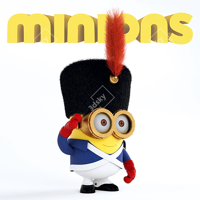 Minion Napoleon: The Ultimate Collectible! 3D model image 1