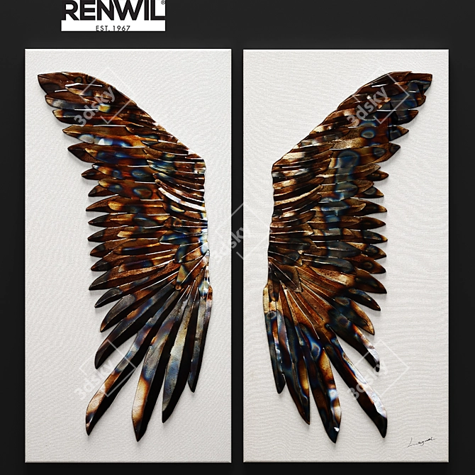 RAVENS Decor: Enchanting Artistry by RENWIL 3D model image 1