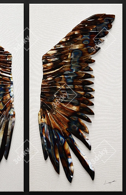 RAVENS Decor: Enchanting Artistry by RENWIL 3D model image 2