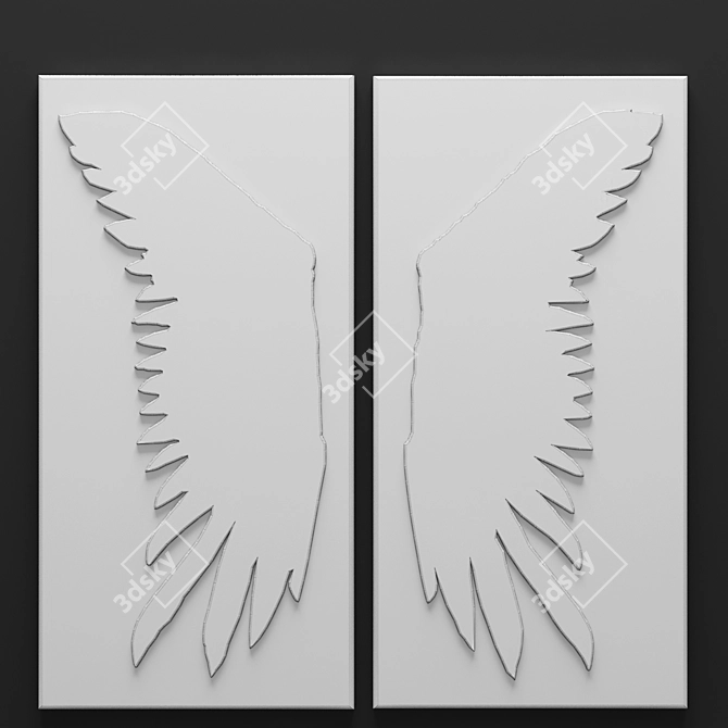RAVENS Decor: Enchanting Artistry by RENWIL 3D model image 3