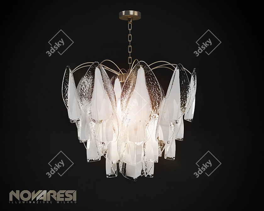 Elegant Novaresi RONDINI Lighting 3D model image 2