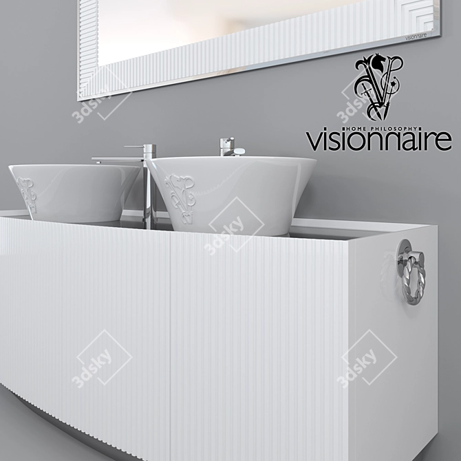 IPE CAVALLI Under Sink Base: Augustus 3D model image 2